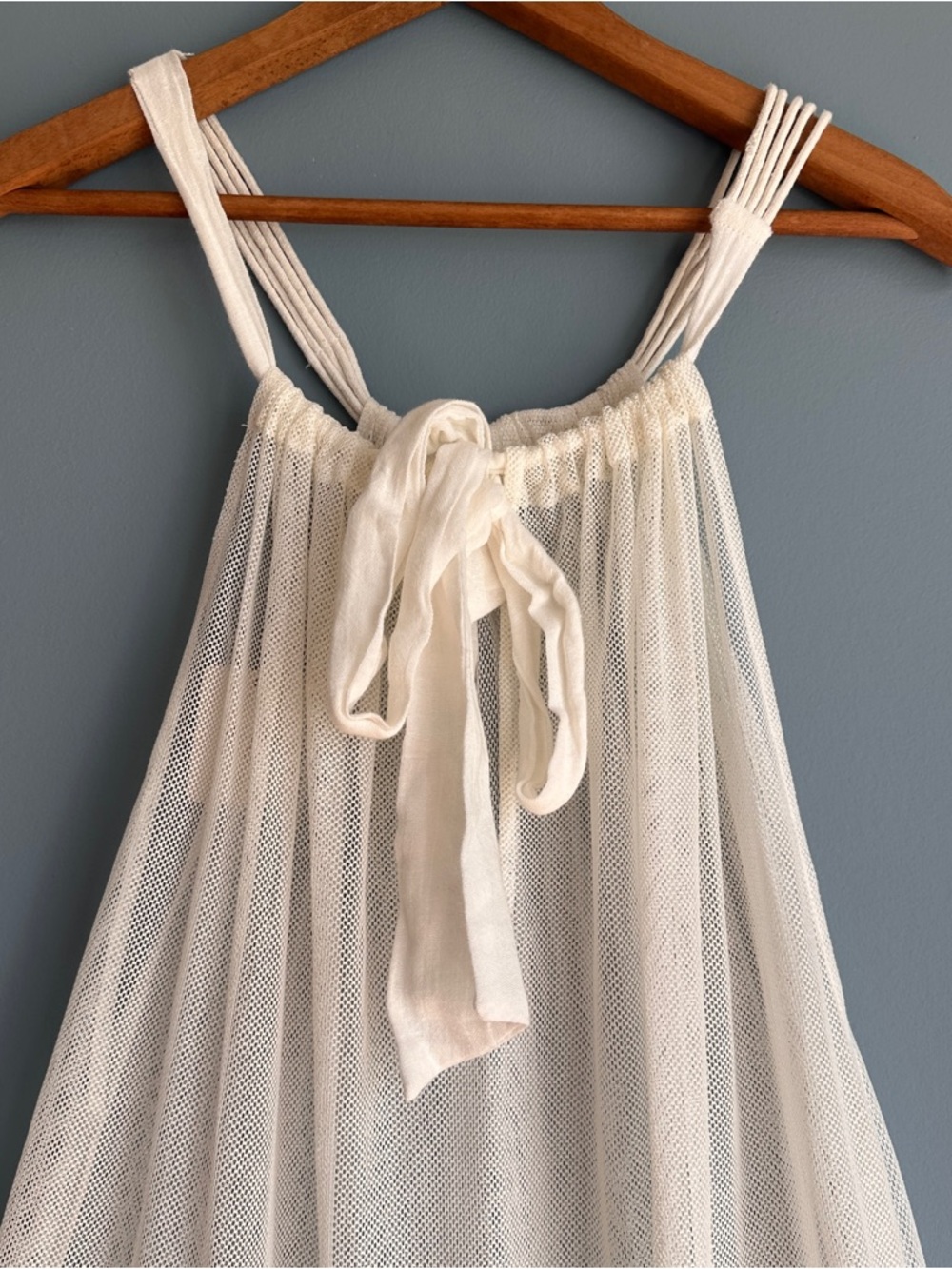 Free People Cream Tiered Maxi Dress - Picture 6 of 7
